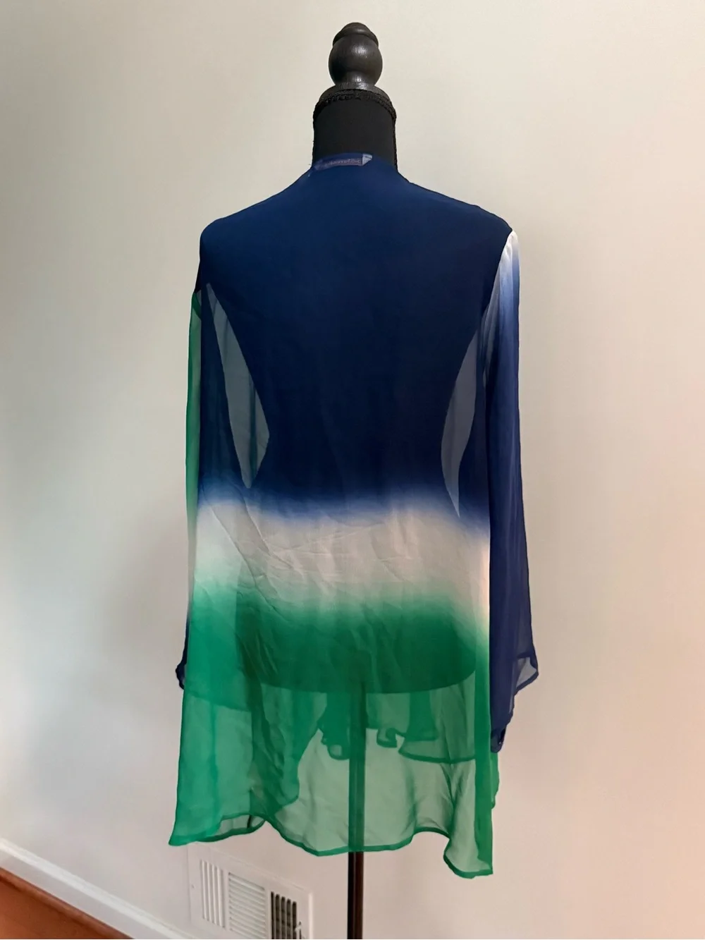 Soft Surroundings Silk Ombre Topper- One Size